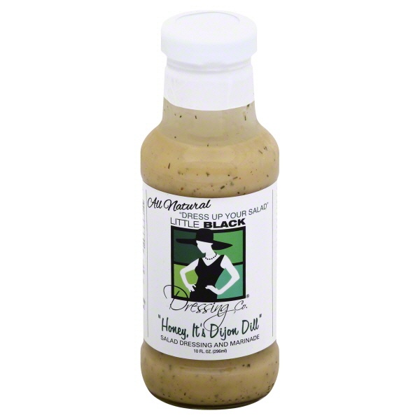 slide 1 of 1, Little Black Dressing Salad Dressing and Marinade 10 oz, 10 oz