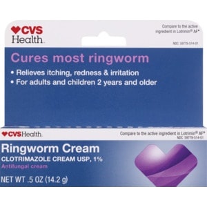 slide 1 of 1, CVS Health Antifungal Ringworm Cream, 0.5 oz