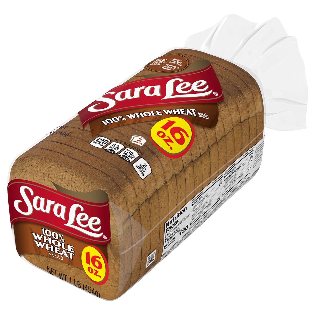 slide 8 of 9, Sara Lee 100% Whole Wheat Bread, 16 oz, 16 oz