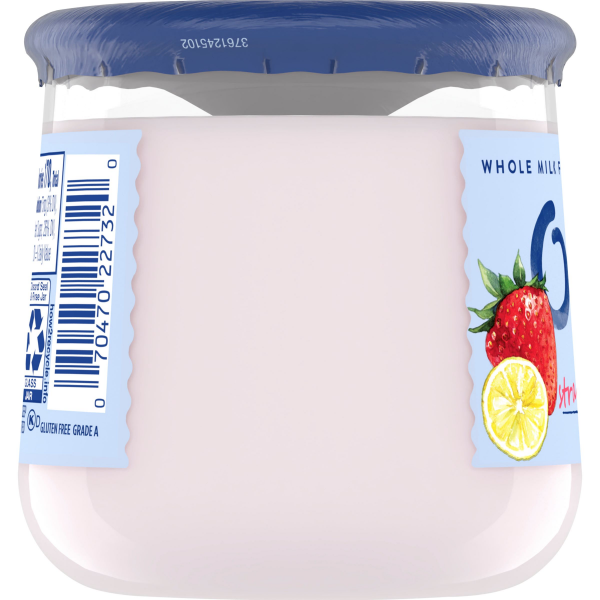 slide 9 of 13, Oui by Yoplait Strawberry Lemon French Style Yogurt, 5 OZ, 5 oz