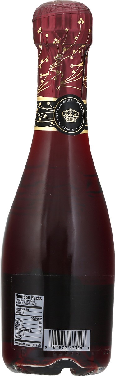 slide 5 of 7, Stella Rosa Sparkling Rosso 187 Ml Singl, 187 ml