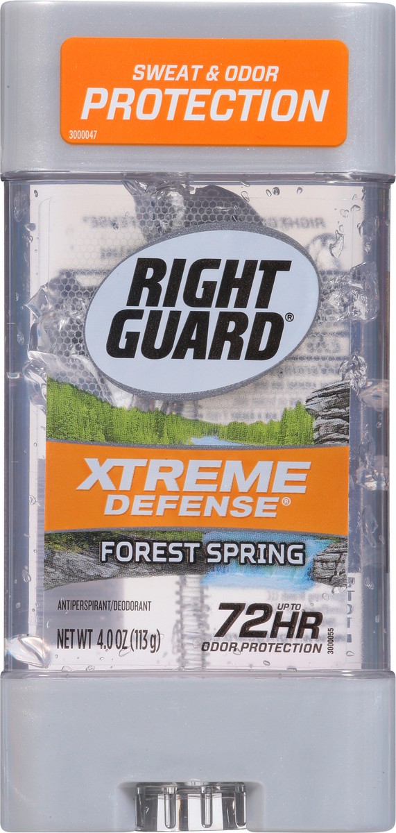 slide 10 of 13, Right Guard Xtreme Defense Forest Spring Antiperspirant/Deodorant 4.0 oz, 4 oz
