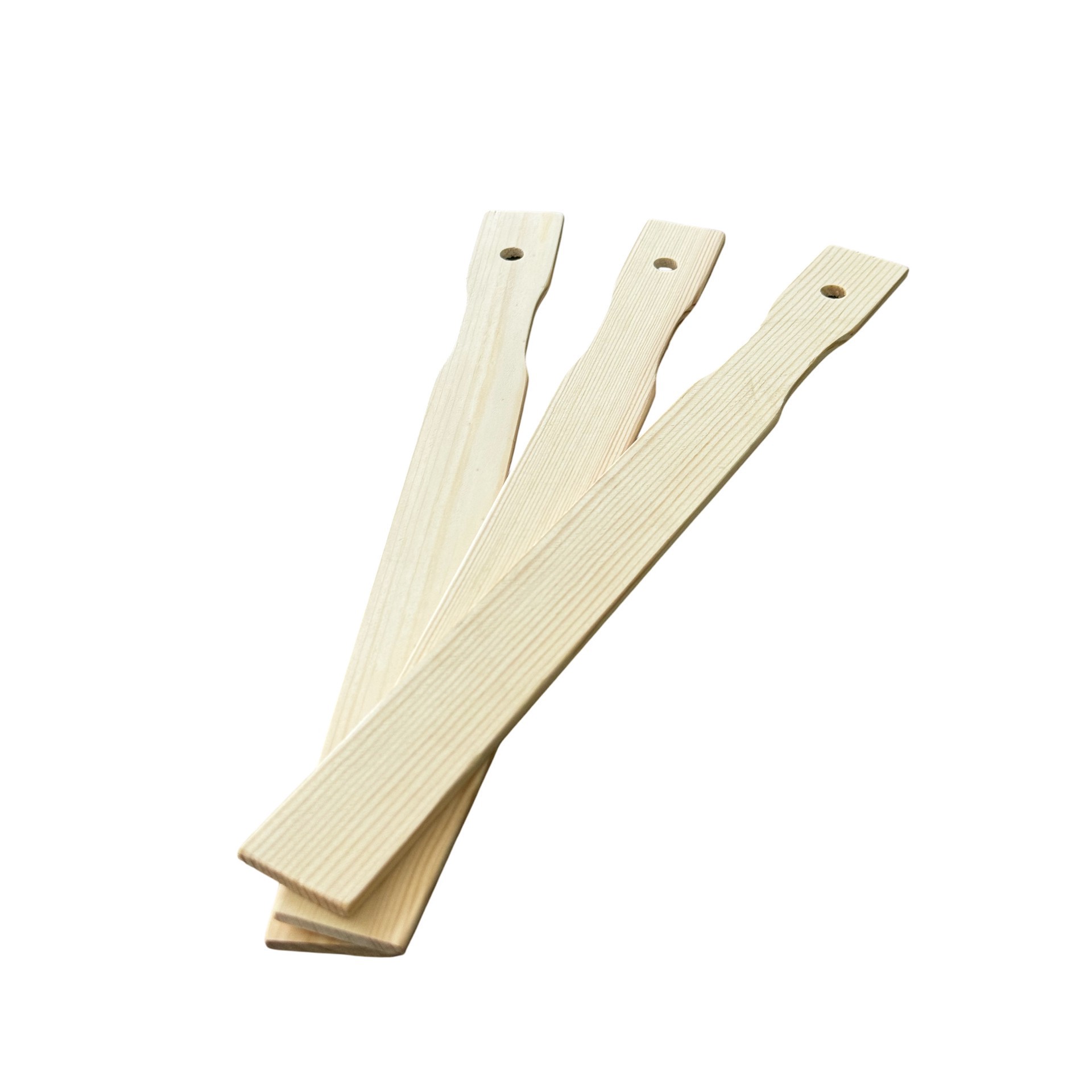 slide 3 of 3, 12" Wood Paint Sticks, 3ct. By Craft Smart, 3 ct