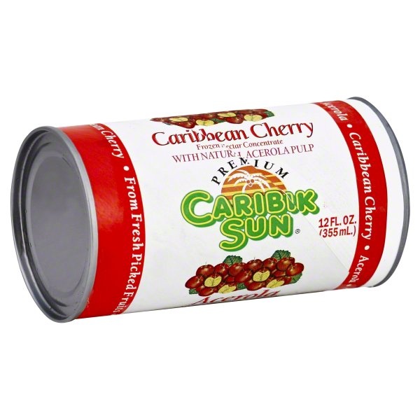 slide 1 of 1, Caribik Sun Nectar, Frozen Concentrate, Caribbean Cherry, 12 oz