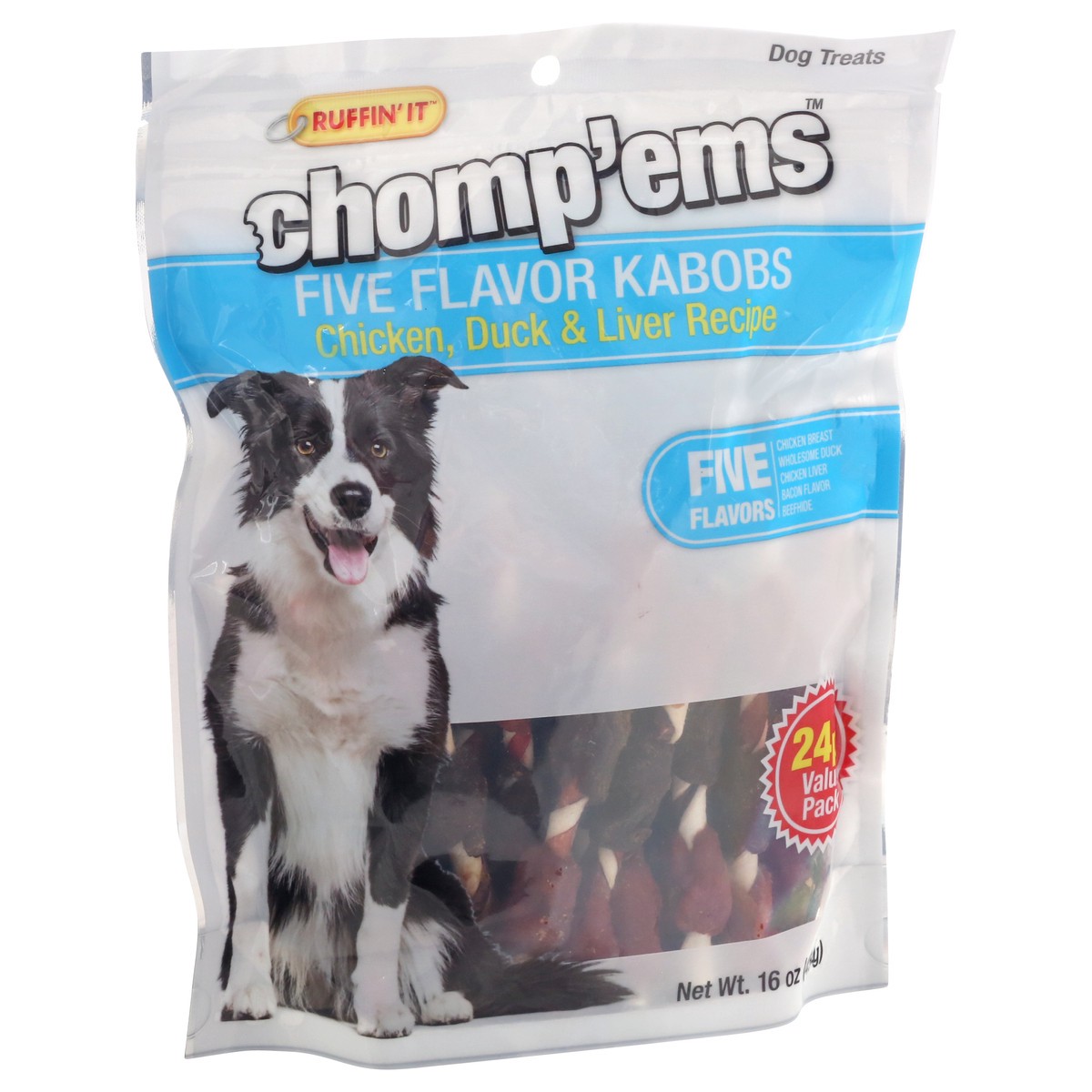 slide 6 of 9, Ruffin' It Chompems Five Flavor Kabobs - 16 Oz, 16 oz