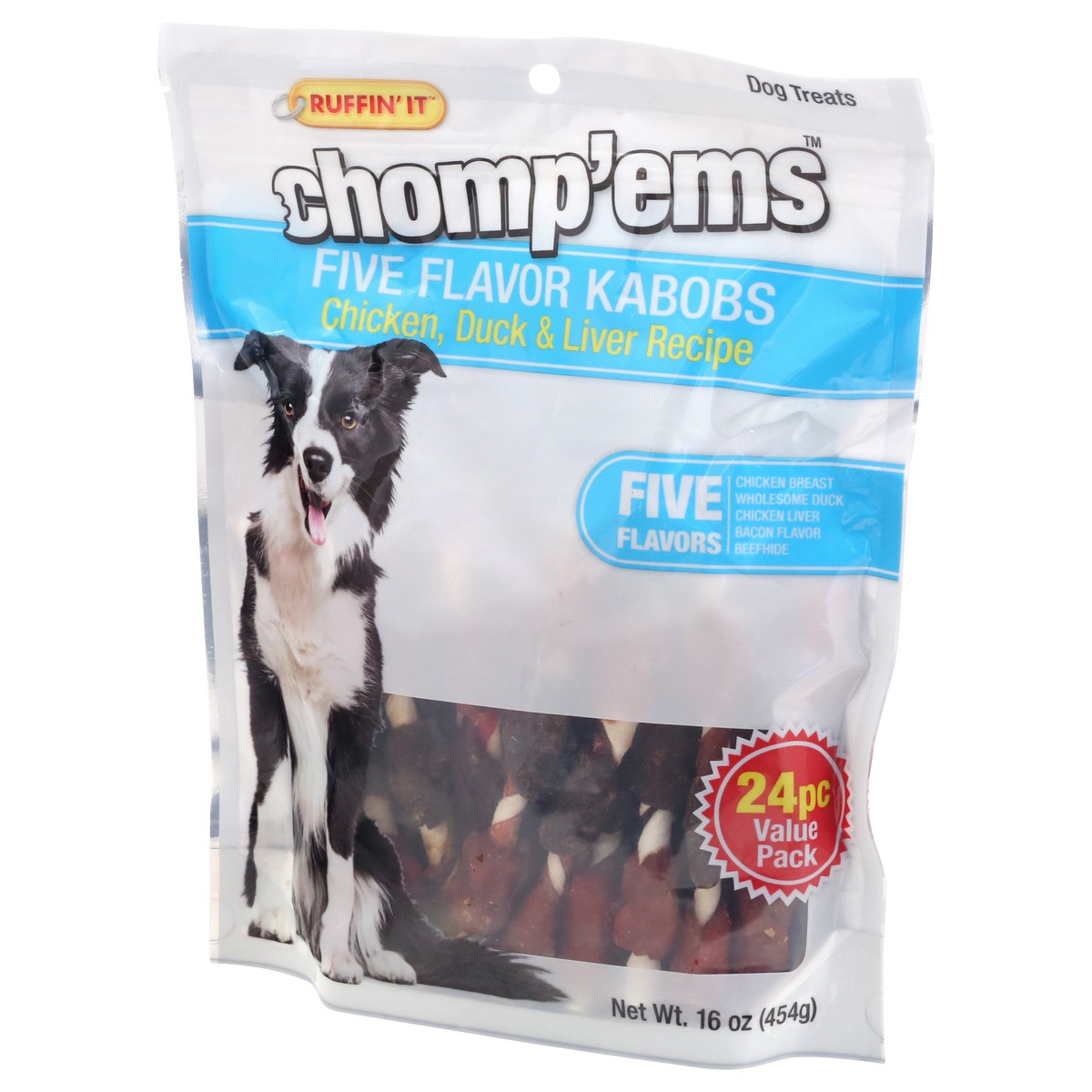 slide 2 of 9, Ruffin' It Chompems Five Flavor Kabobs - 16 Oz, 16 oz