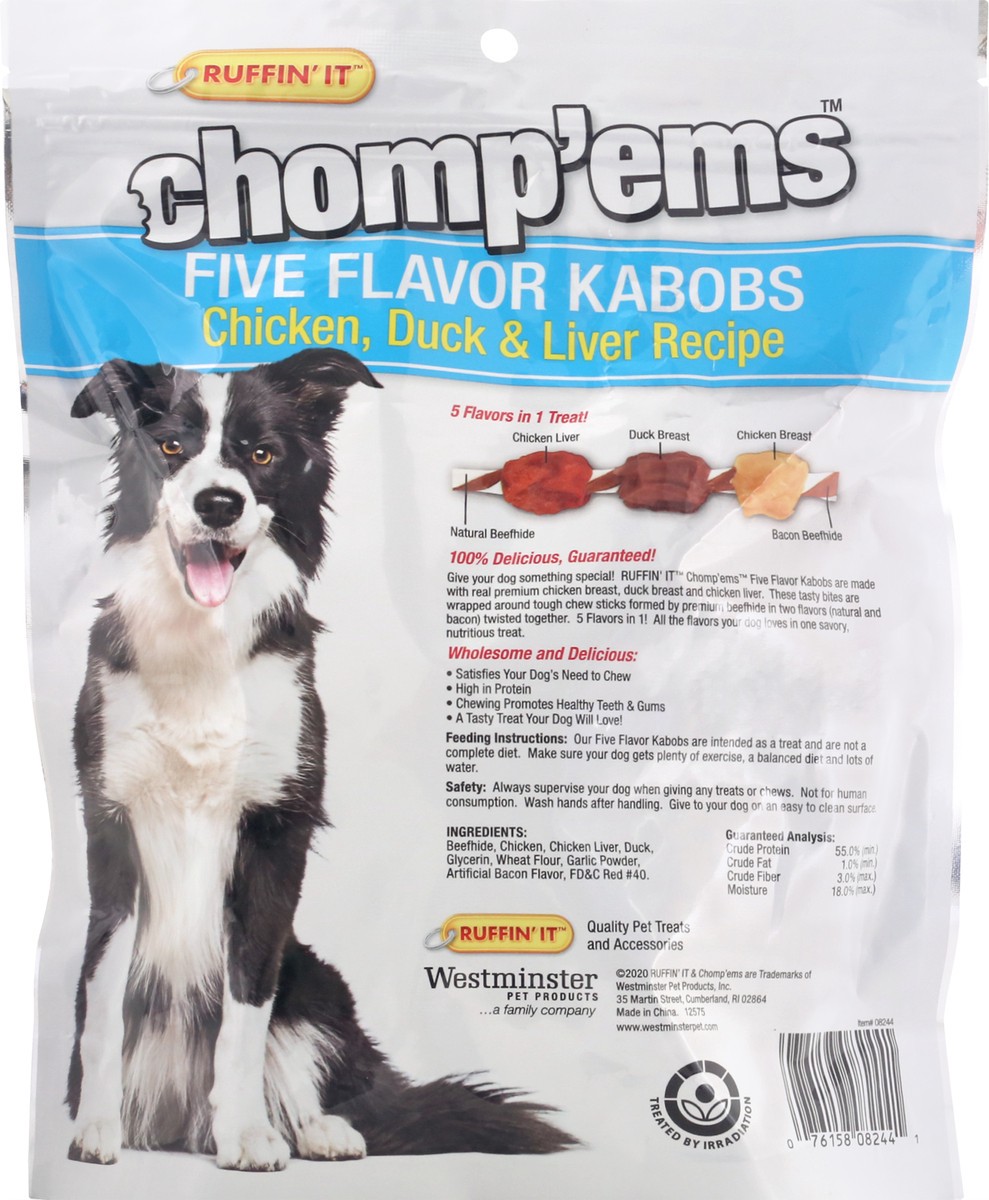 slide 8 of 9, Ruffin' It Chompems Five Flavor Kabobs - 16 Oz, 16 oz