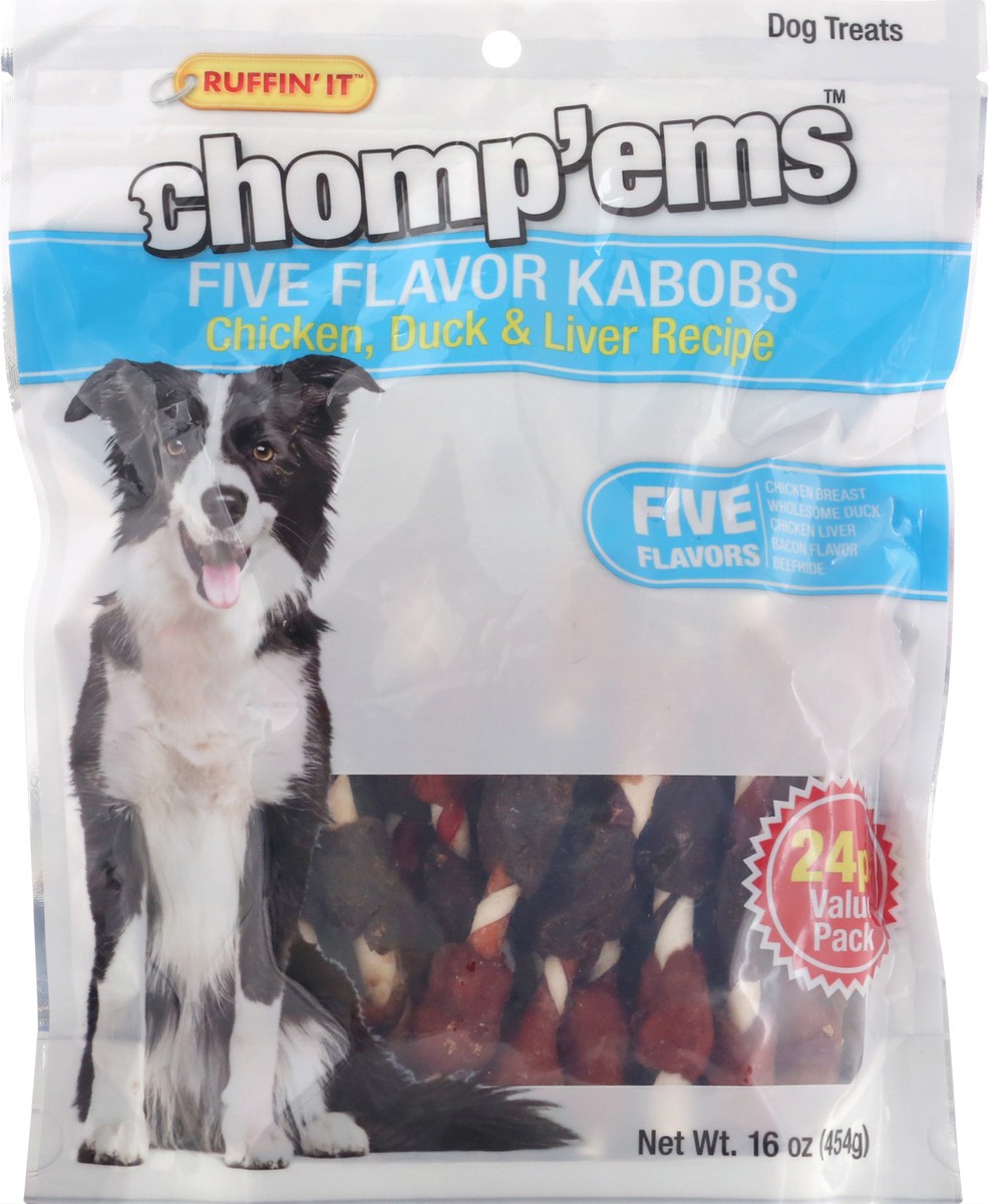 slide 1 of 9, Ruffin' It Chompems Five Flavor Kabobs - 16 Oz, 16 oz