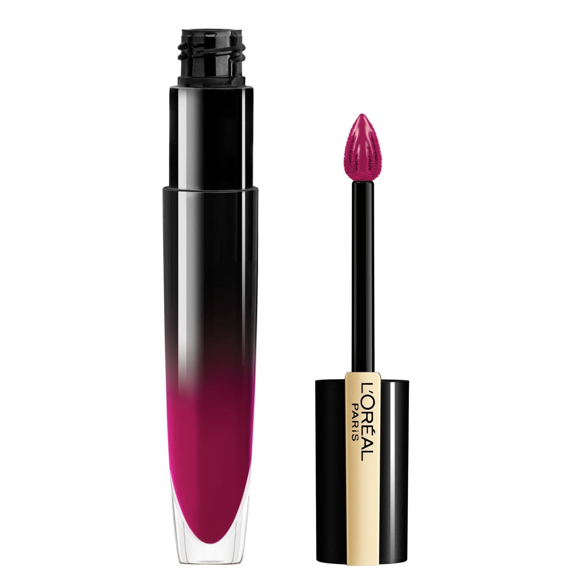 slide 1 of 1, L'Oréal L'Oreal Paris Brilliant Signature Shiny Lip Stain Lipstick with Precision Applicator - Be Rebellious - 0.21 fl oz, 0.21 fl oz