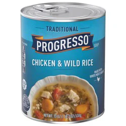 Progresso Traditional Chicken and Wild Rice Soup, Gluten Free, 19 oz