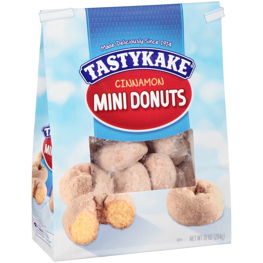 slide 2 of 8, Tastykake Cinnamon Mini Donuts, 10 oz