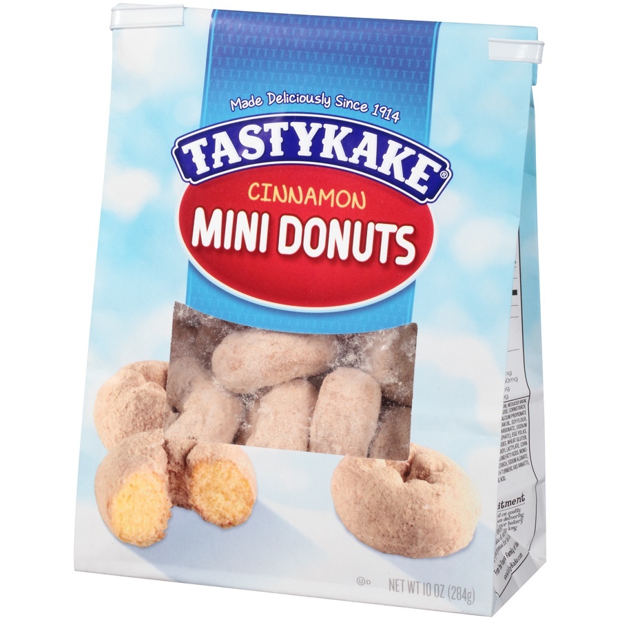 slide 3 of 8, Tastykake Cinnamon Mini Donuts, 10 oz