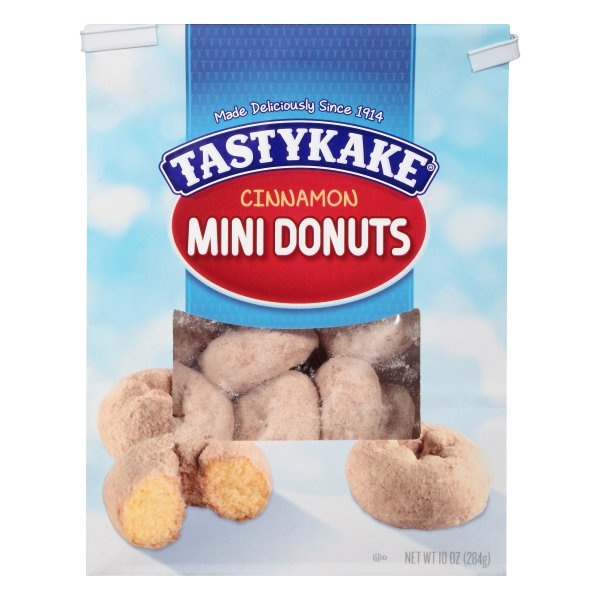 slide 1 of 8, Tastykake Cinnamon Mini Donuts, 10 oz