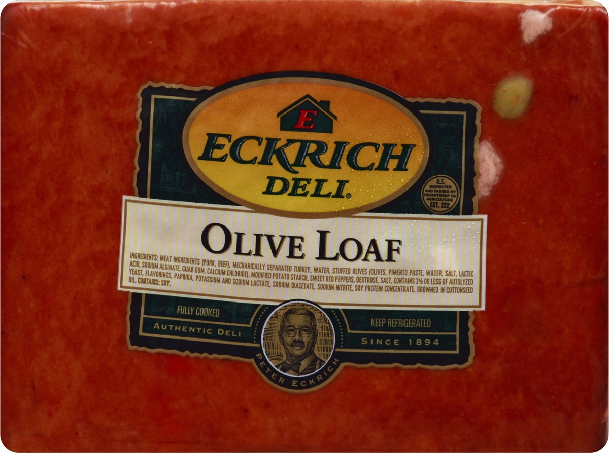 slide 5 of 5, Eckrich Olive Loaf 1 ea, per lb