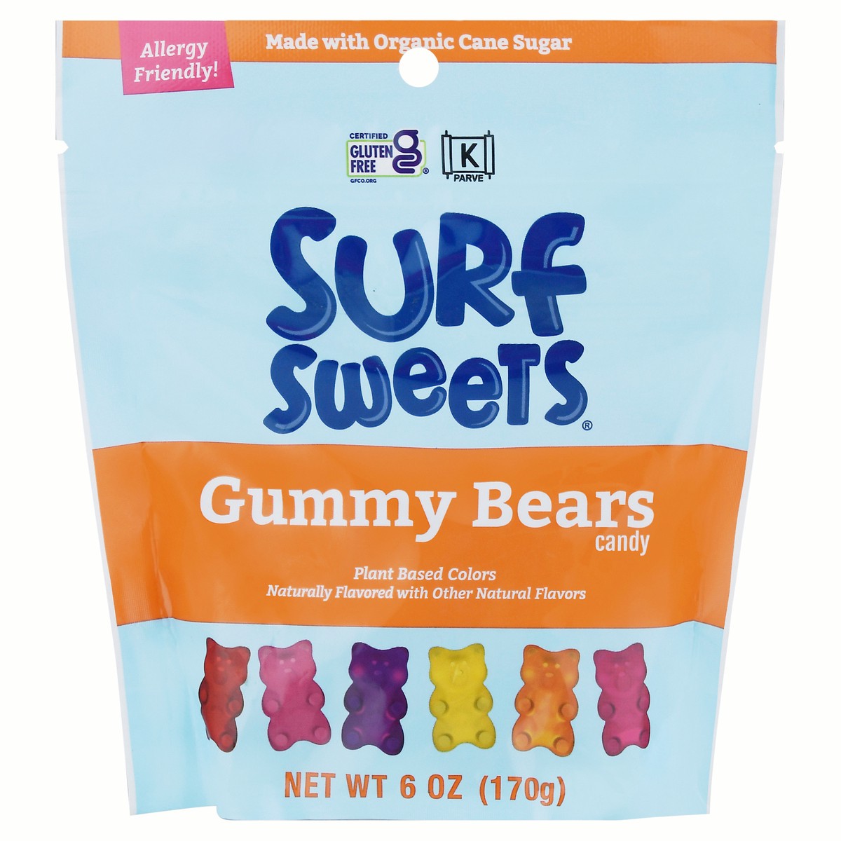 slide 1 of 9, Surf Sweets Gummy Bears Candy 6 oz, 6 oz