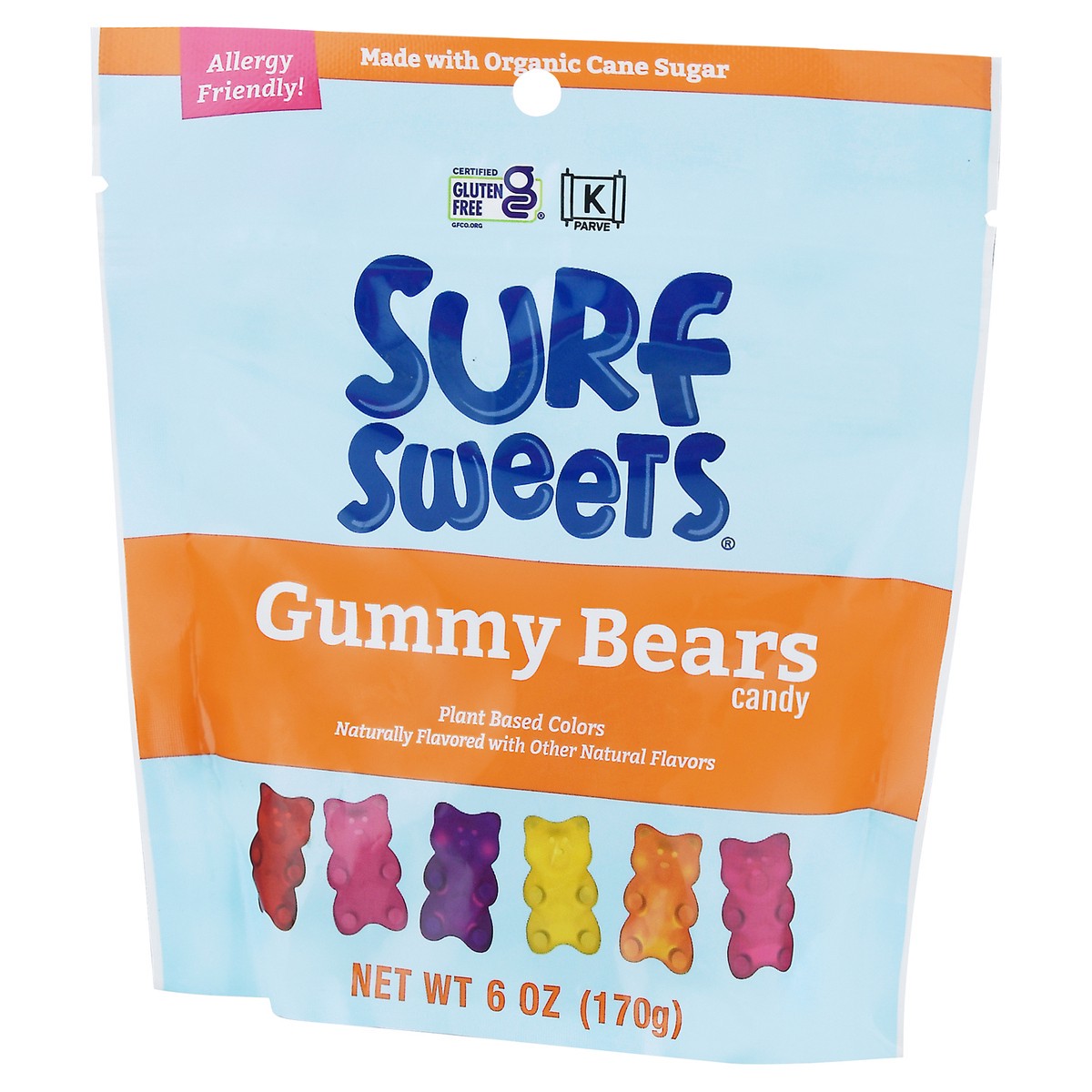 slide 3 of 9, Surf Sweets Gummy Bears Candy 6 oz, 6 oz