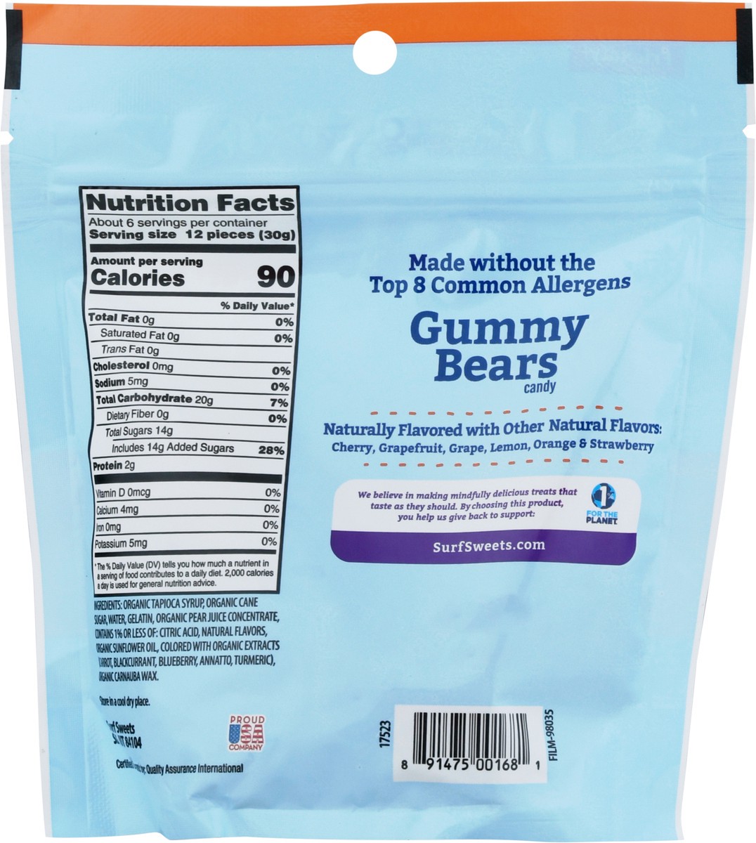 slide 9 of 9, Surf Sweets Gummy Bears Candy 6 oz, 6 oz