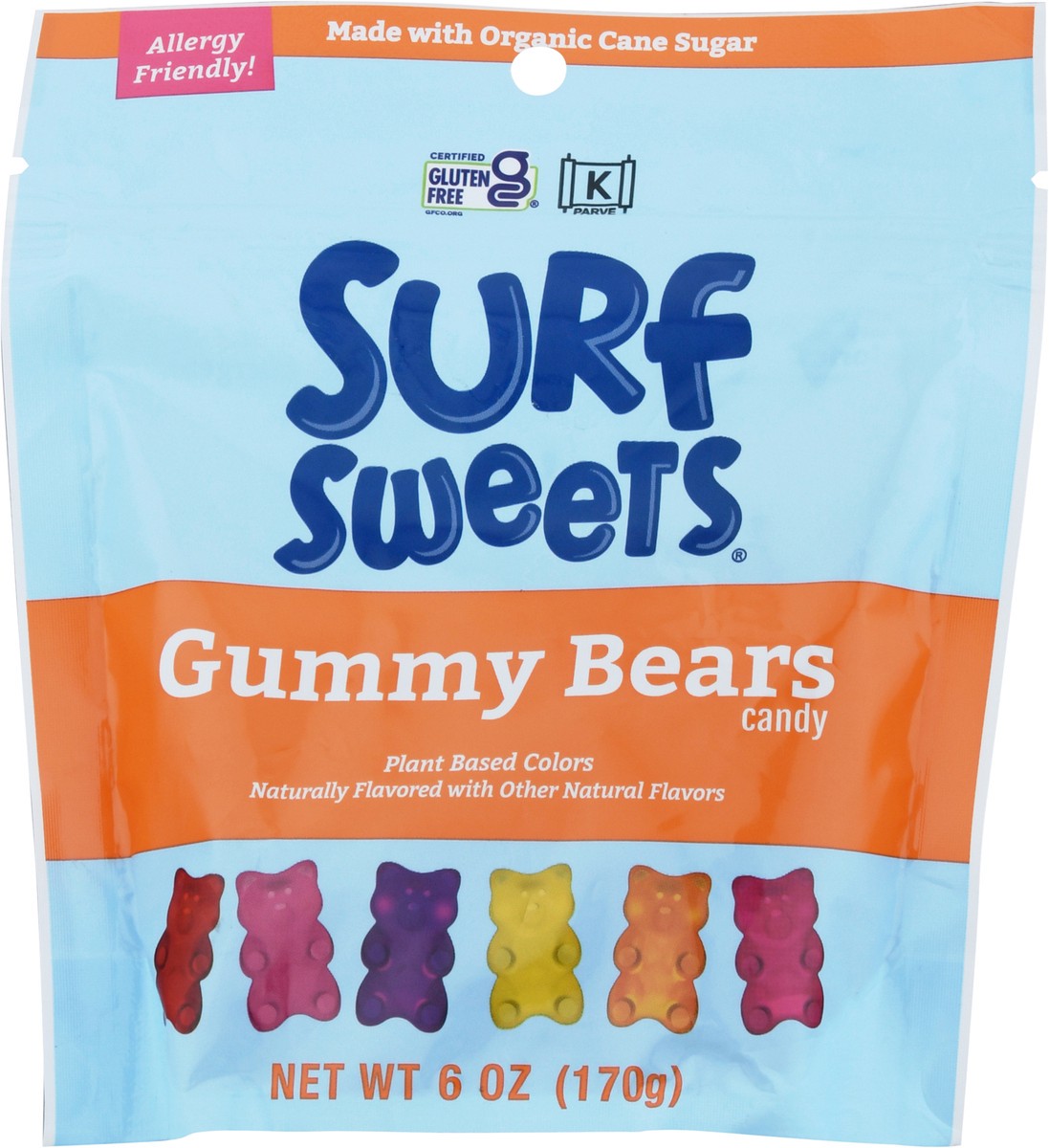 slide 6 of 9, Surf Sweets Gummy Bears Candy 6 oz, 6 oz