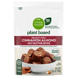 Simple Truth Plant Based Peanut Free Cinnamon Almond Nut Butter Bites
