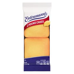 Entenmann's Pound (Twin Pack) Cakes, 2 count, 2.75 oz