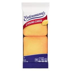 Entenmann's Pound (Twin Pack) Cakes, 2 count, 2.75 oz