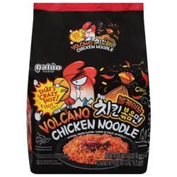 Paldo Volcano Chicken Noodles Bag - 4.93 oz (140 g)