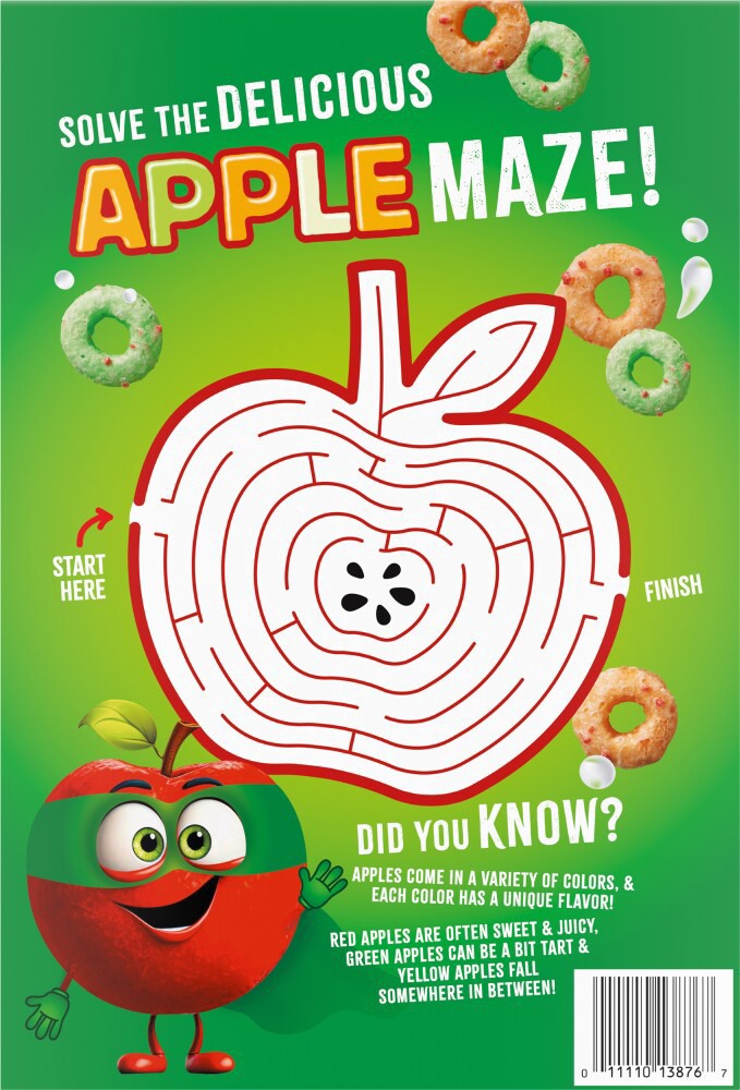 slide 5 of 5, Kroger Apple Crunch Cereal, 12.2 oz