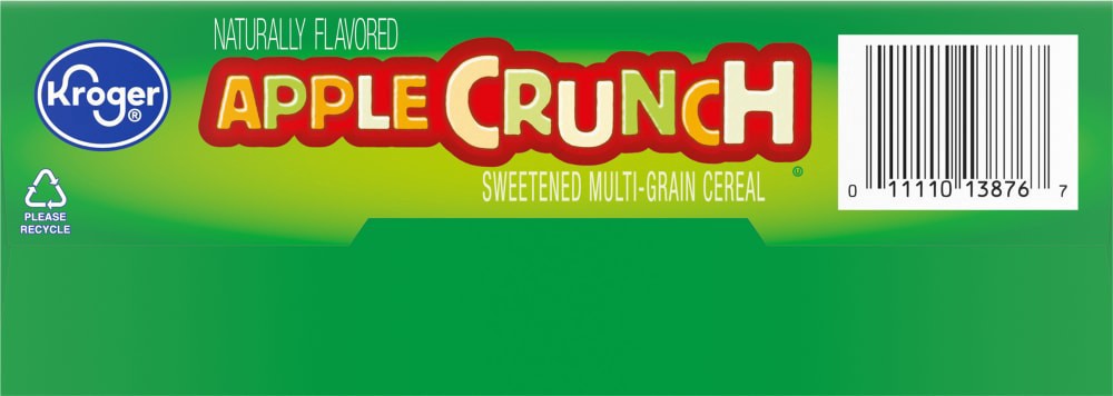 slide 4 of 5, Kroger Apple Crunch Cereal, 12.2 oz