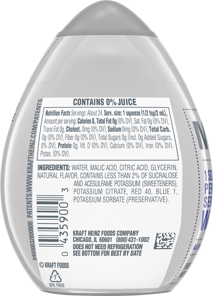 slide 4 of 9, MiO Berry Grape Naturally Flavored Liquid Water Enhancer, 1.62 fl oz Bottle, 1.62 fl oz