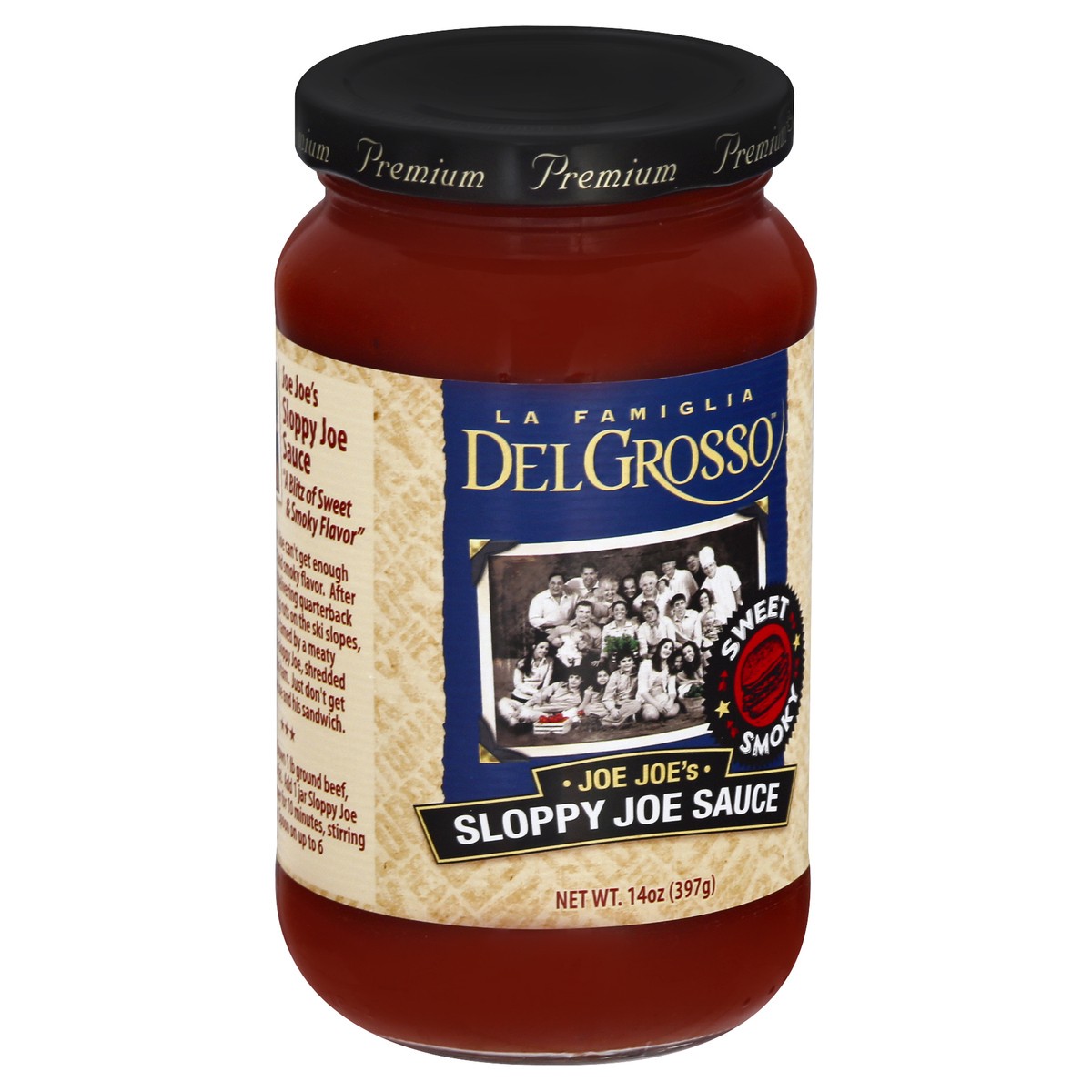 slide 11 of 13, DelGrosso Sloppy Joe Sauce 14 oz, 14 oz