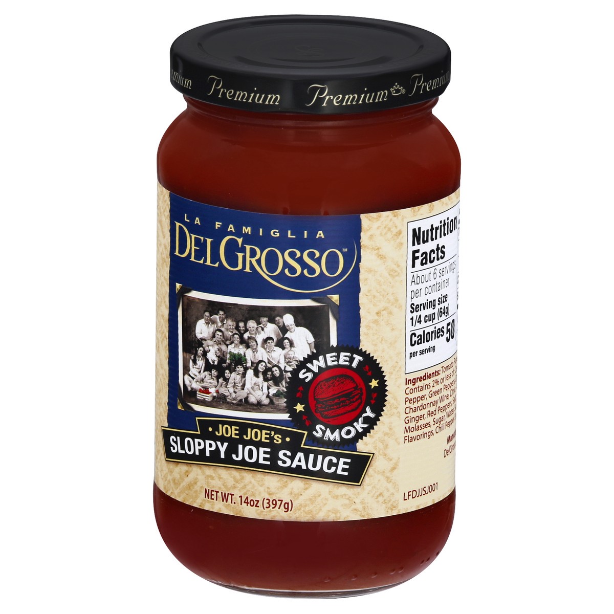 slide 7 of 13, DelGrosso Sloppy Joe Sauce 14 oz, 14 oz