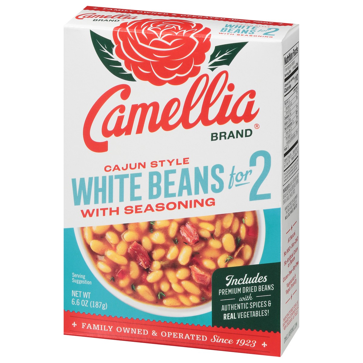 slide 5 of 13, Camellia Beans for 2 White Beans with 10 Spices & Seasoning 6.6 oz, 6.6 oz