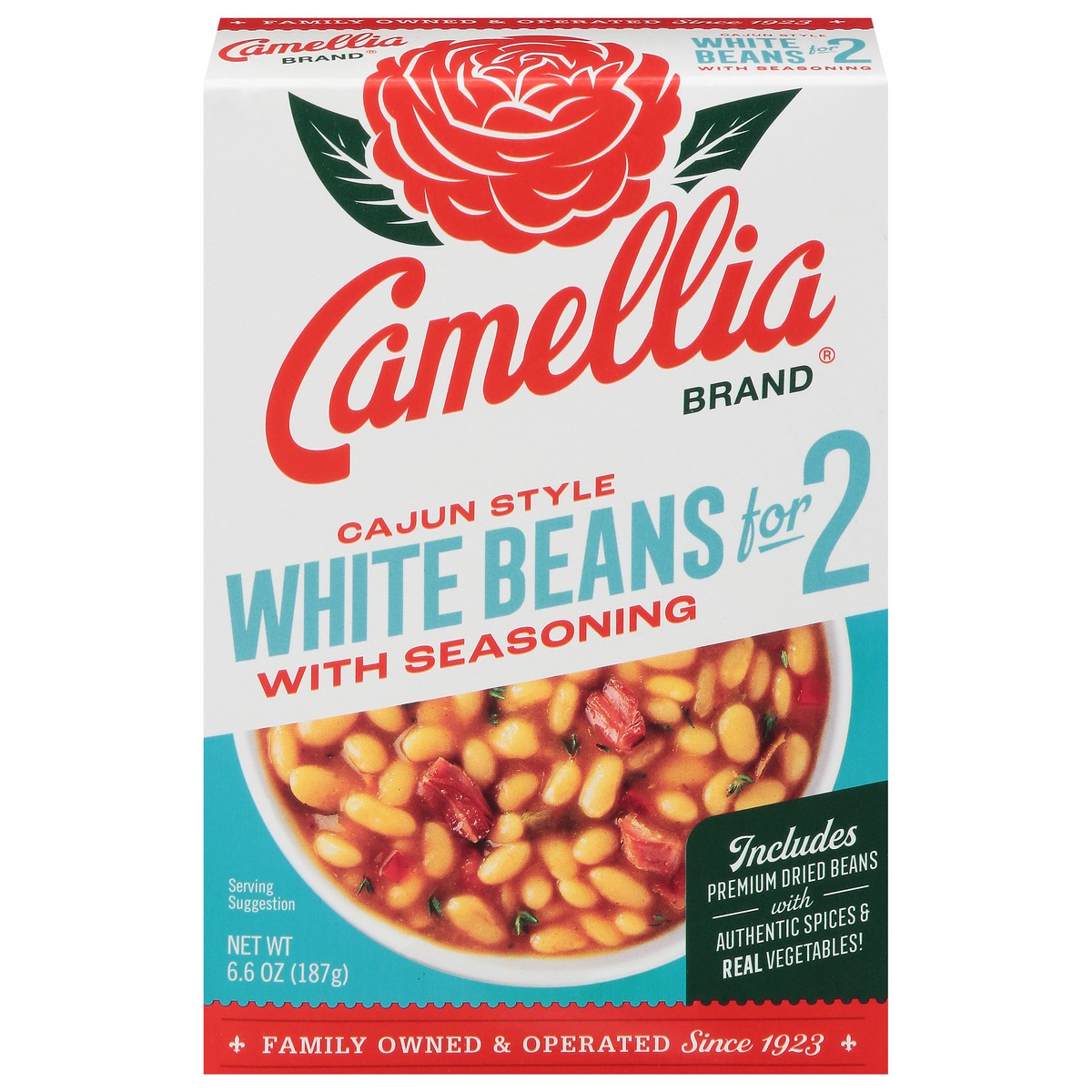 slide 6 of 13, Camellia Beans for 2 White Beans with 10 Spices & Seasoning 6.6 oz, 6.6 oz