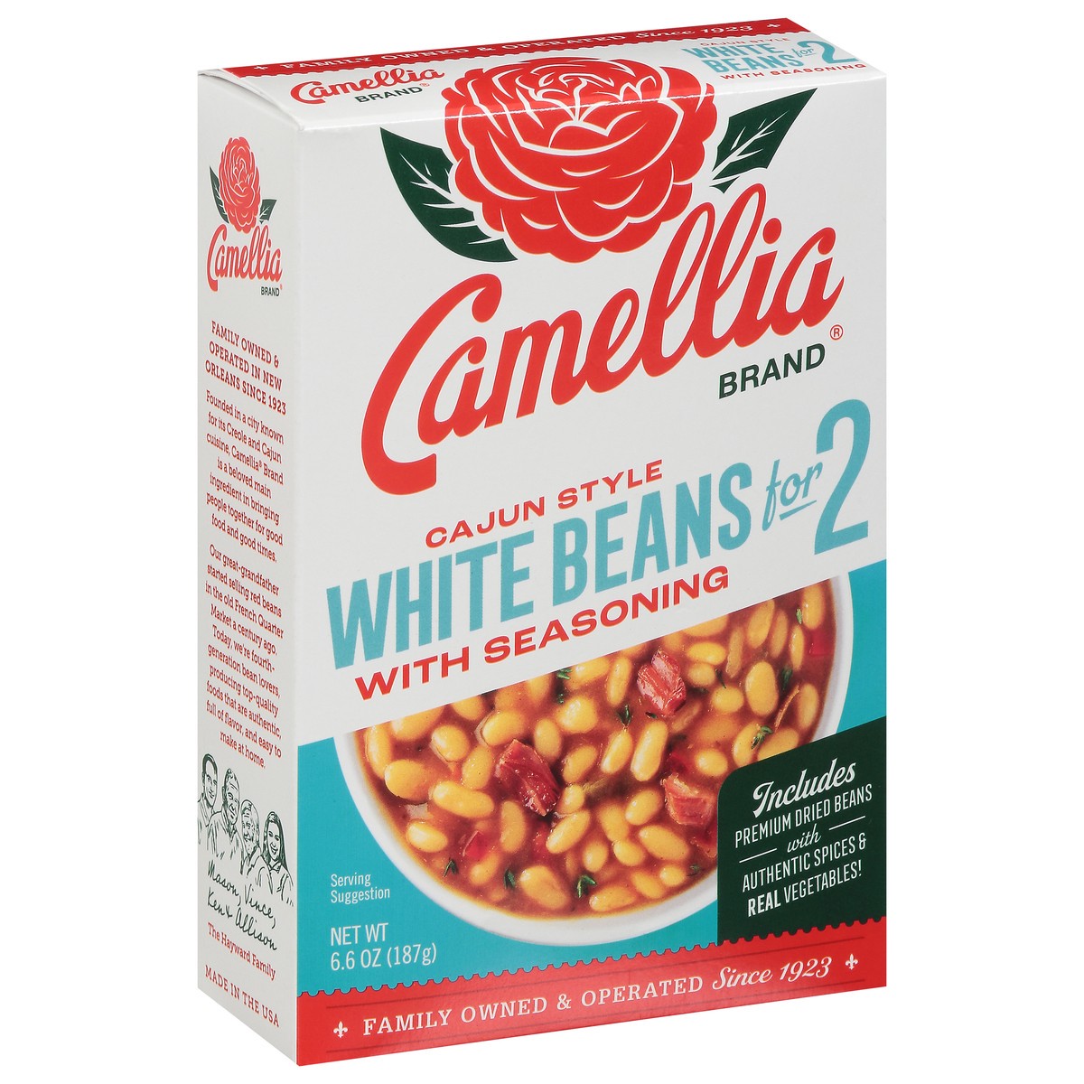 slide 8 of 13, Camellia Beans for 2 White Beans with 10 Spices & Seasoning 6.6 oz, 6.6 oz