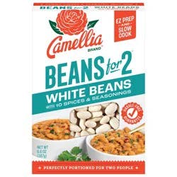 Camellia White Beans with 10 Spices & Seasoning - 6.6 oz
