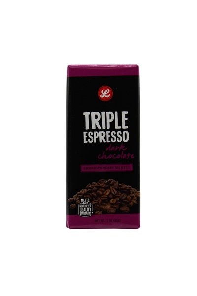 slide 1 of 1, Lucky's Dark Chocolate Triple Espresso Bar, 3 oz