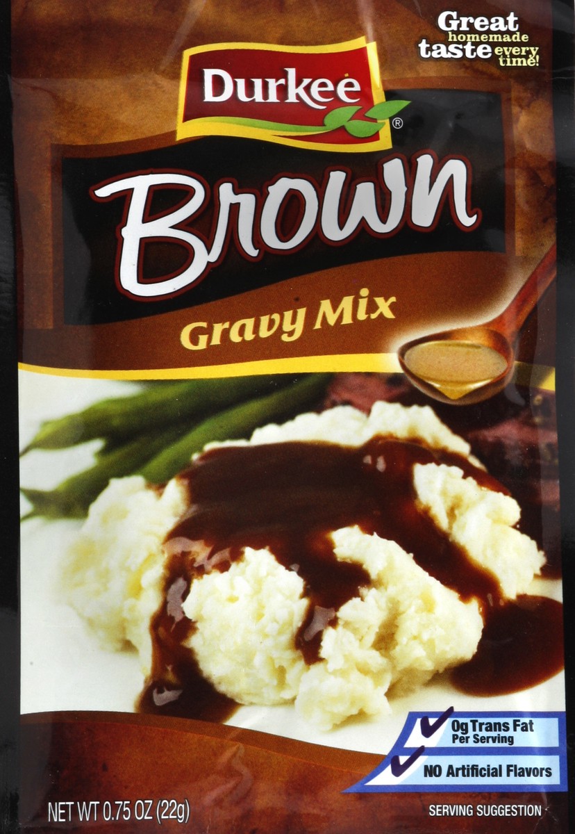 slide 3 of 3, Durkee Gravy Mix 0.75 oz, 0.75 oz