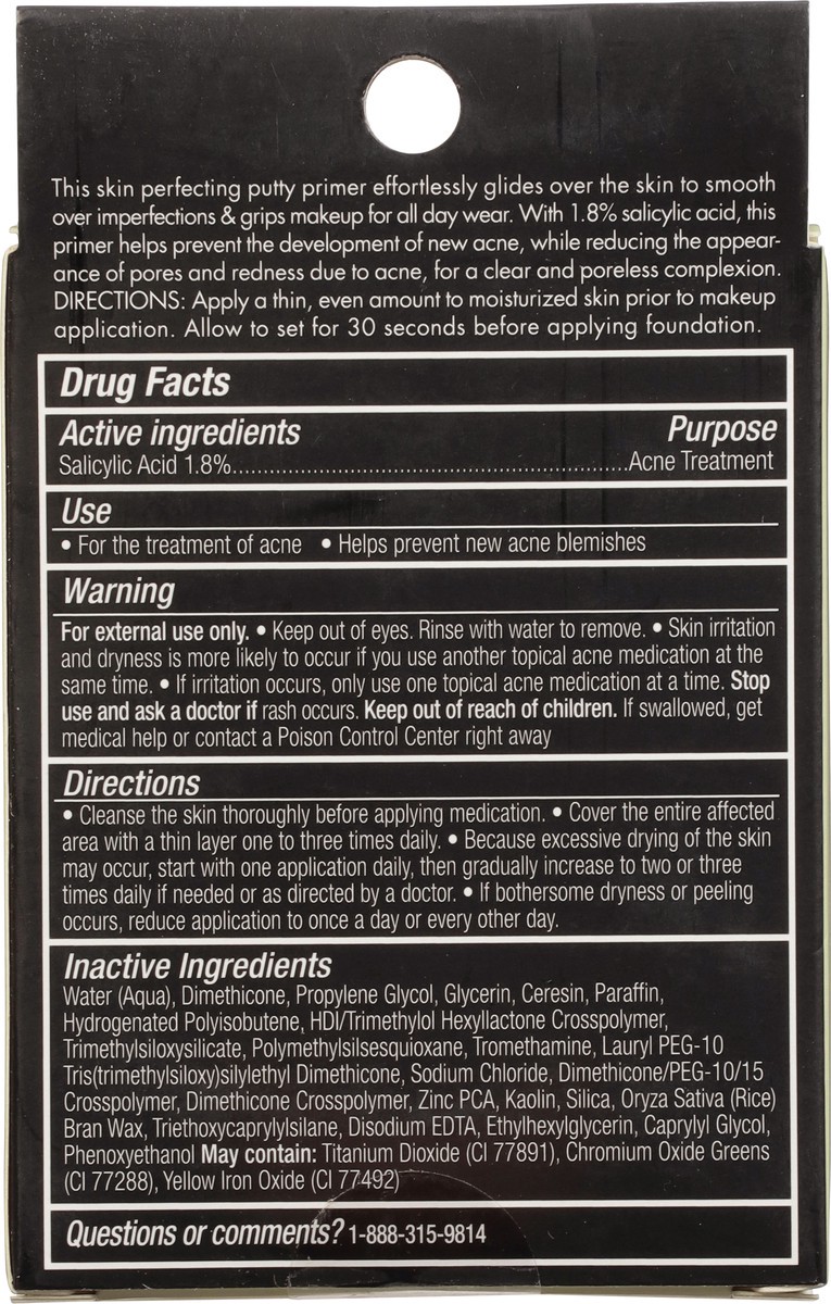 slide 7 of 9, e.l.f. Universal Sheer Acne Fighting Putty Primer 0.74 oz, 0.74 oz