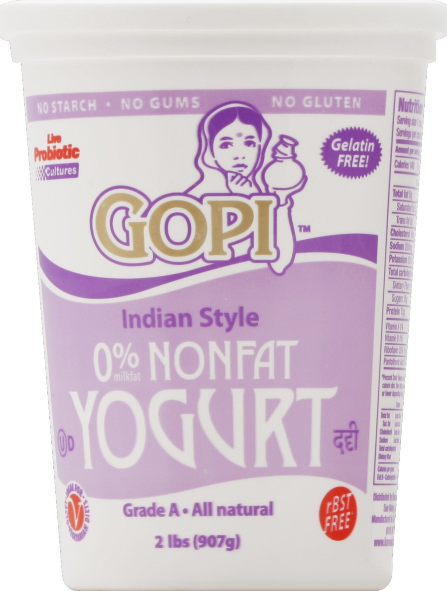 slide 2 of 3, Gopi Yogurt 2 lb, 32 oz