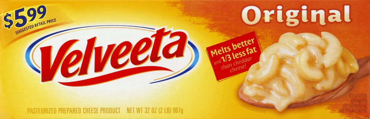 slide 3 of 4, Velveeta Cheese Product, Pasteurized Prepared, Original, 32 oz