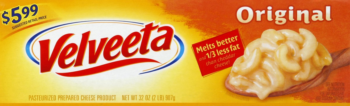 slide 2 of 4, Velveeta Cheese Product, Pasteurized Prepared, Original, 32 oz