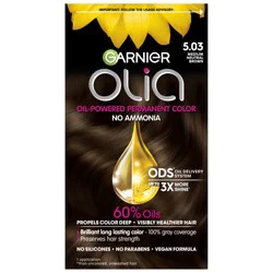 Garnier Olia Brilliant Color - Medium Neutral Brown