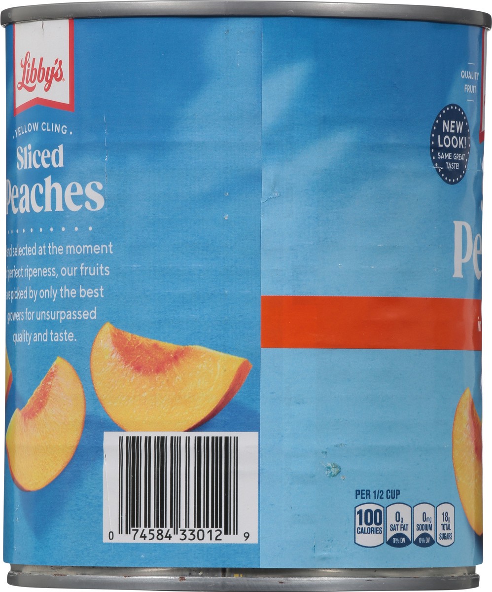 slide 9 of 15, Libby's Yellow Cling Sliced Peaches in Heavy Syrup 29 oz, 29 oz