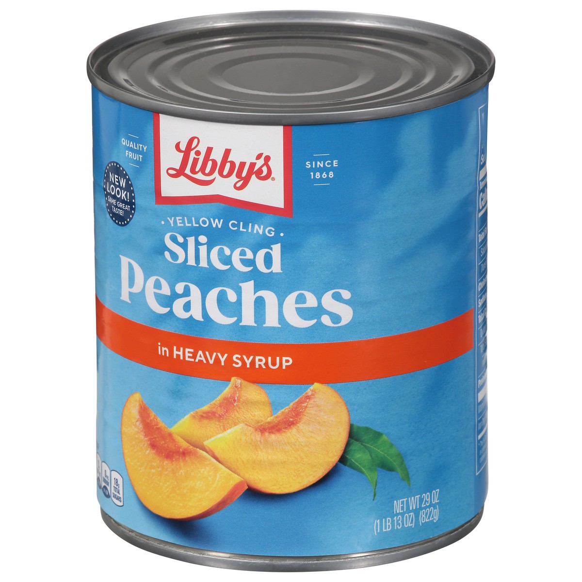 slide 6 of 15, Libby's Yellow Cling Sliced Peaches in Heavy Syrup 29 oz, 29 oz
