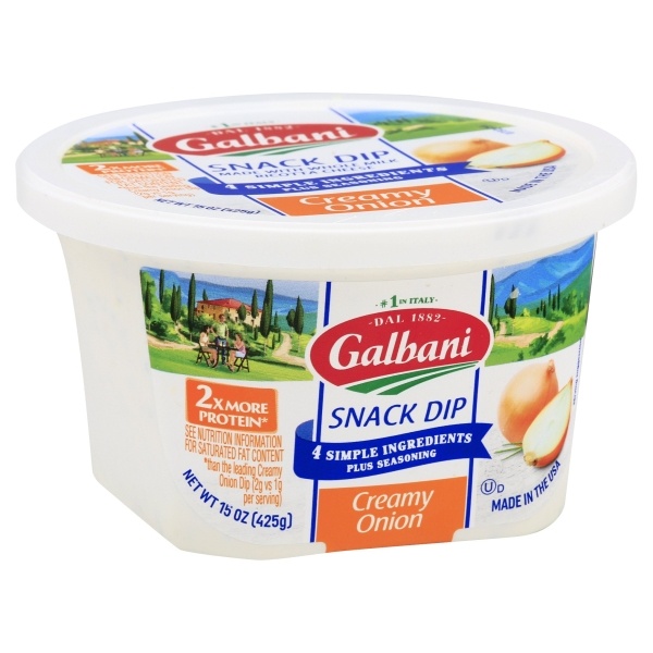 slide 1 of 1, Galbani Creamy Onion Snack Creamy Dip, 15 oz