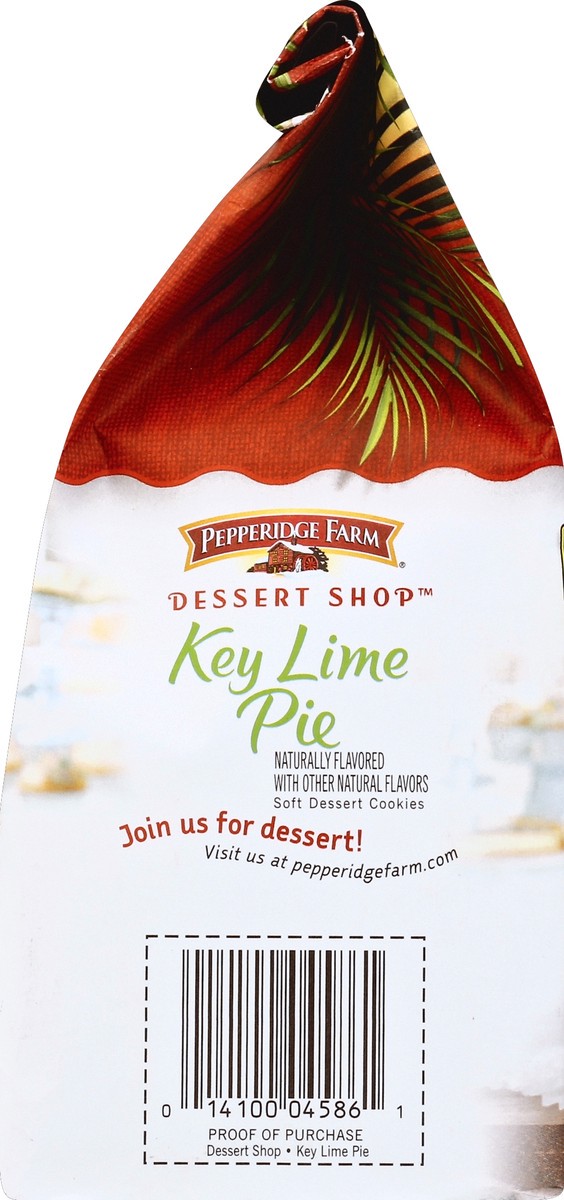 slide 2 of 5, Pepperidge Farm Dessert Shop Key Lime Pie Cookies, 8.6 oz