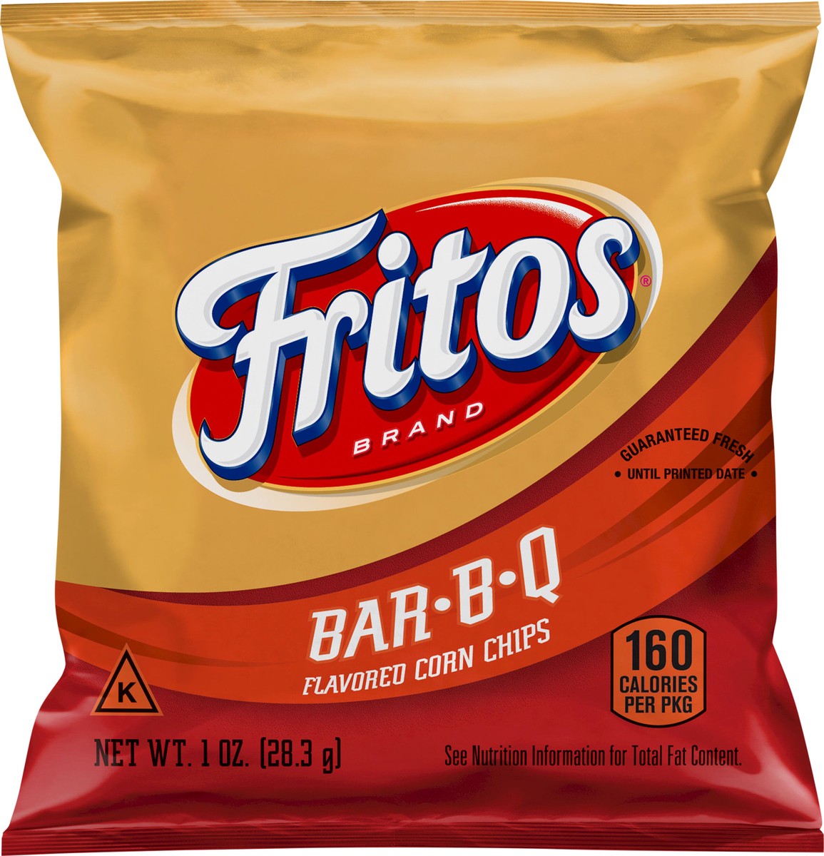 slide 6 of 6, Fritos Flavored Corn Chips Bar.B.Q 1 Oz, 4 oz