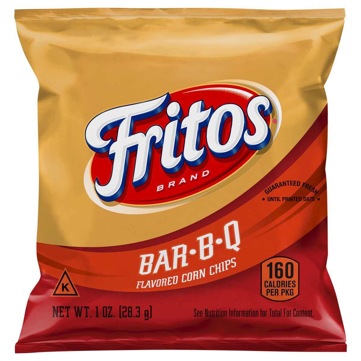 slide 2 of 6, Fritos Flavored Corn Chips Bar.B.Q 1 Oz, 4 oz