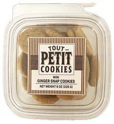 Tout Petit Mini Ginger Snap Cookies