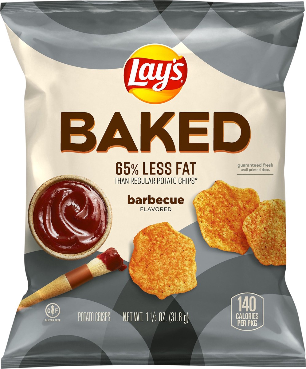 slide 5 of 7, Lay's Baked Potato Crisps Barbecue Flavored 1 1/8 Oz, 1.12 oz